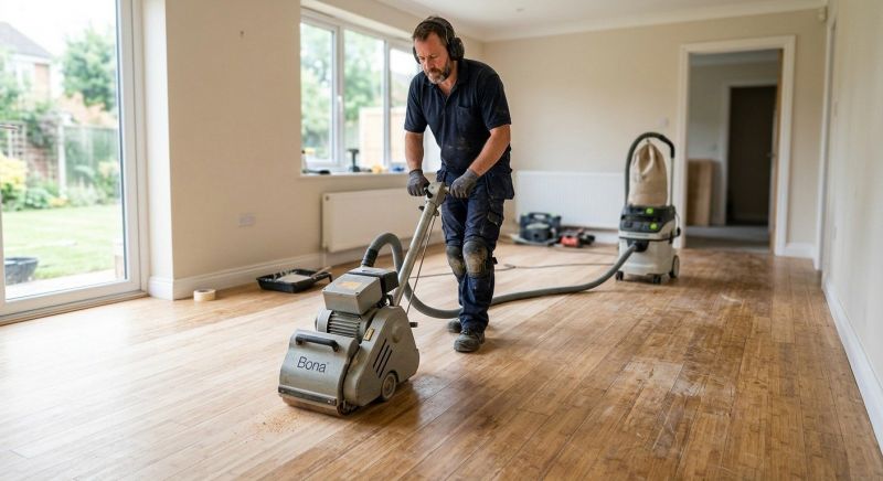 Wood Floor Refinishing Service